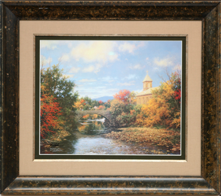 Autumn Sunrise by artist Larry Dyke